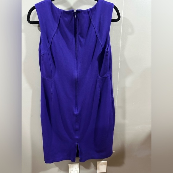 Size 8 Talbots Purple Dress - Picture 3 of 4